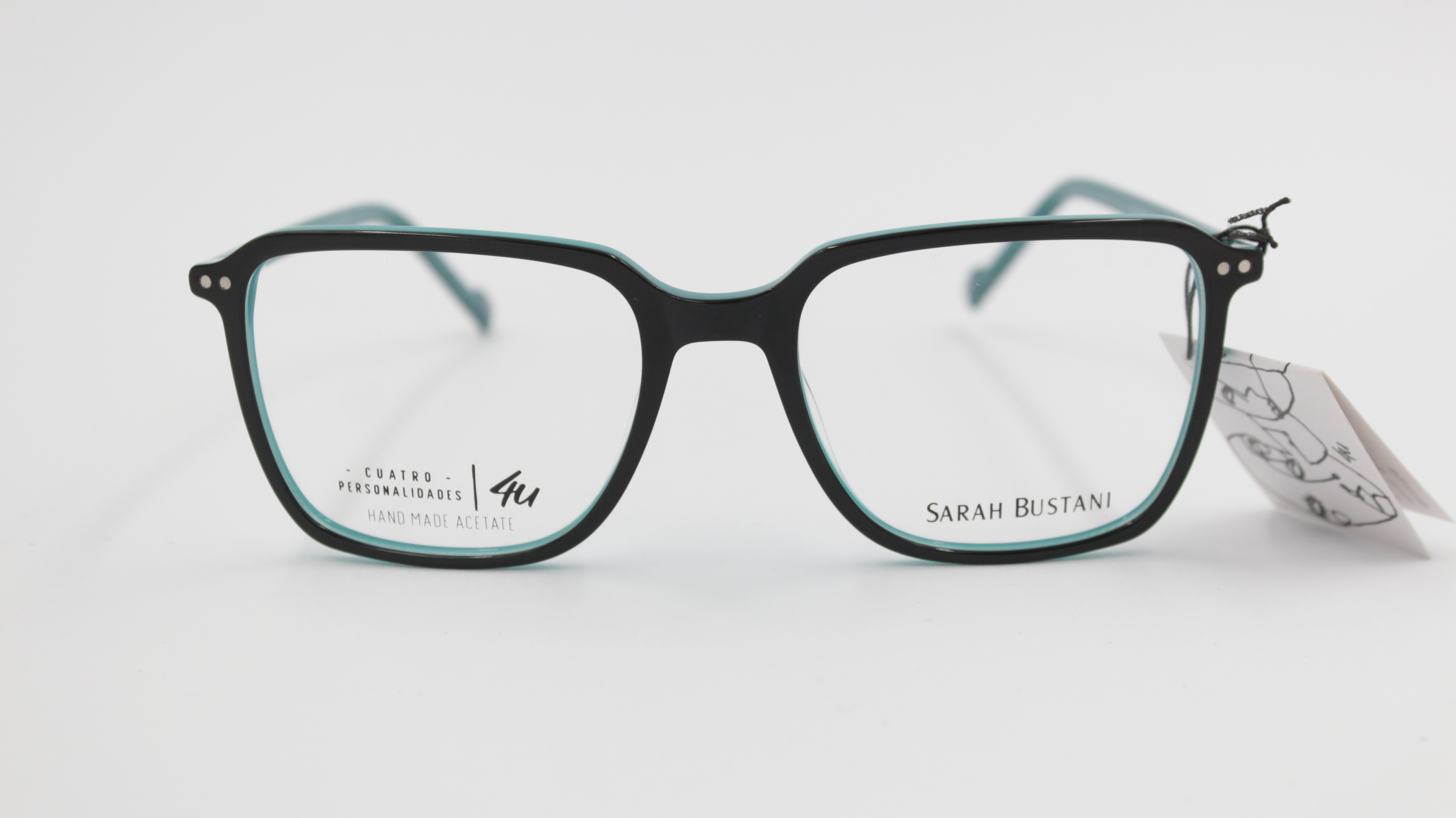 SARAH BUSTANI CLIP 4U 1553 BLACK GREEN